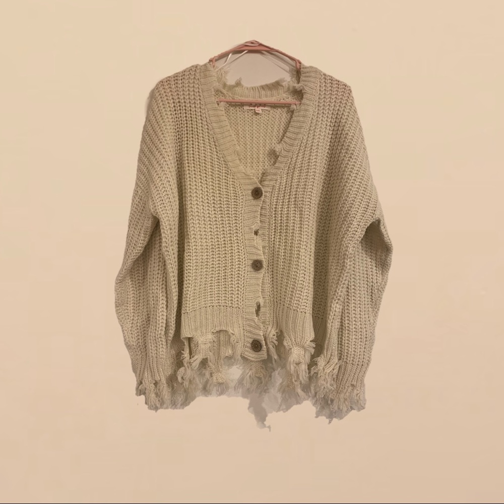 SWEET GENERIS DESTROYED SWEATER